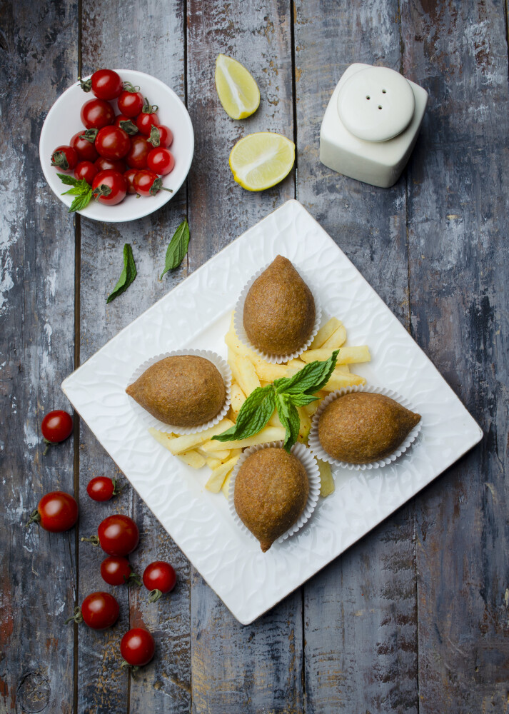 كبة دجاج مقلية/Chicken Kebba